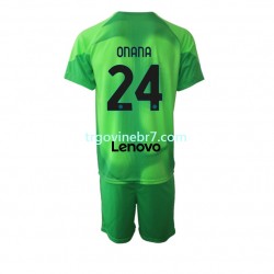 Golmanski Dres - Dres Inter Milan Andre Onana 24 Treći 2022-2023 Kratkih Rukava - Dječji Golmanski Dres - Dres Inter Milan Andre Onana 24 Treći 2022-2023 Kratkih Rukava - Dječji