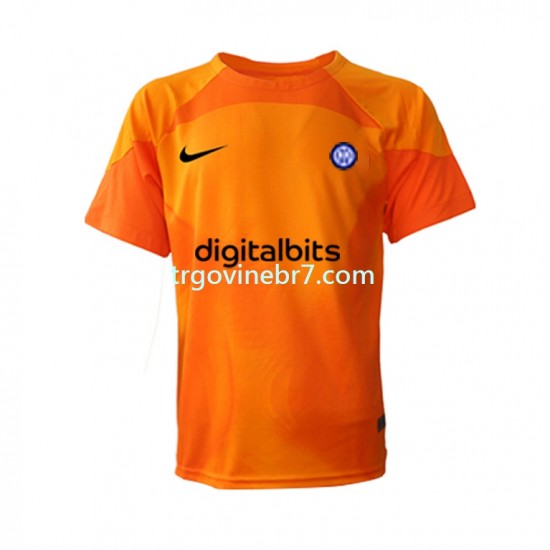 Golmanski Dres - Dres Inter Milan Četvrti 2022-2023 Kratkih Rukava - Muški