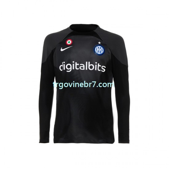 Golmanski Dres - Dres Inter Milan Domaći 2022-2023 Dugim Rukavima - Muški