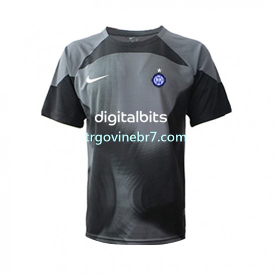 Golmanski Dres - Dres Inter Milan Domaći 2022-2023 Kratkih Rukava - Muški