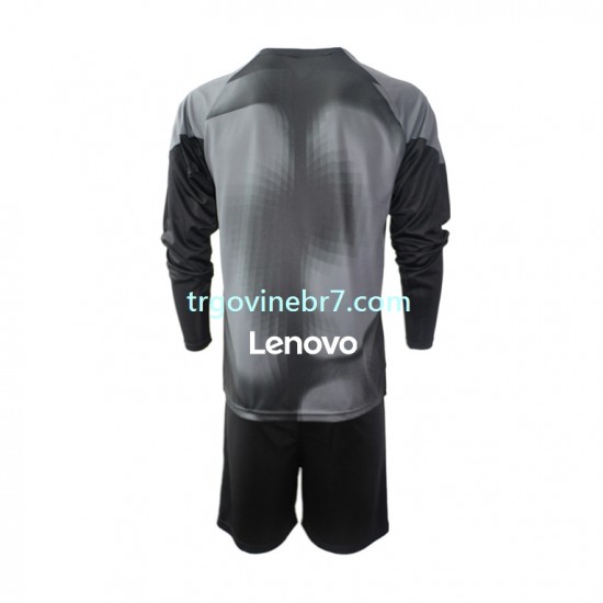Golmanski Dres - Dres Inter Milan Domaći 2022-2023 Dugim Rukavima - Dječji