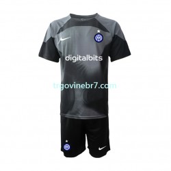 Golmanski Dres - Dres Inter Milan Domaći 2022-2023 Kratkih Rukava - Dječji