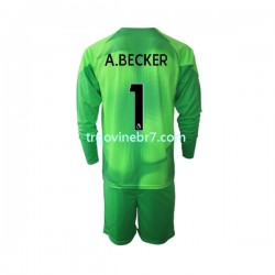 Golmanski Dres - Dres Liverpool A.Becker 1 Treći 2022-2023 Dugim Rukavima - Dječji