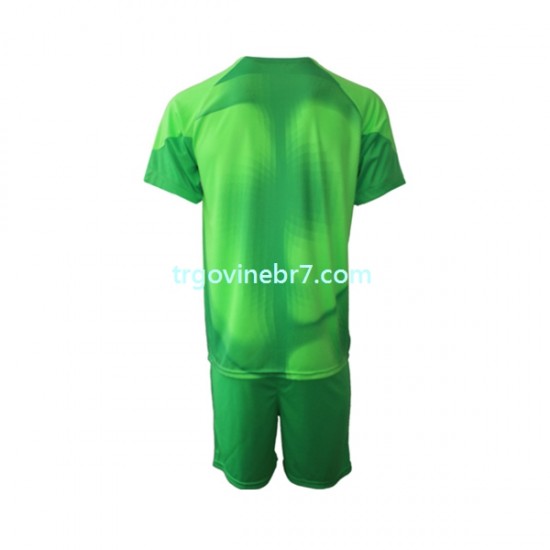 Golmanski Dres - Dres Liverpool Treći 2022-2023 Kratkih Rukava - Dječji