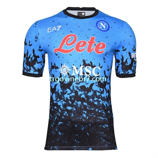 Dres Napoli Halloween Domaći 2022-2023 Kratkih Rukava - Muški