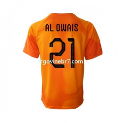 Golmanski Dres - Dres Saudijska Arabija Mohammed Al-Owais 21 Gostujući World Cup 2022 Kratkih Rukava - Muški Golmanski Dres - Dres Saudijska Arabija Mohammed Al-Owais 21 Gostujući World Cup 2022 Kratkih Rukava - Muški