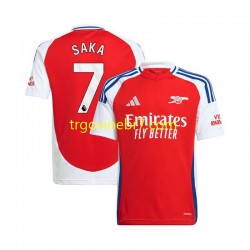 Dres Arsenal Bukayo Saka 7 Domaći 2024-2025 Kratkih Rukava - Muški