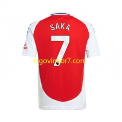 Dres Arsenal Bukayo Saka 7 Domaći 2024-2025 Kratkih Rukava - Muški