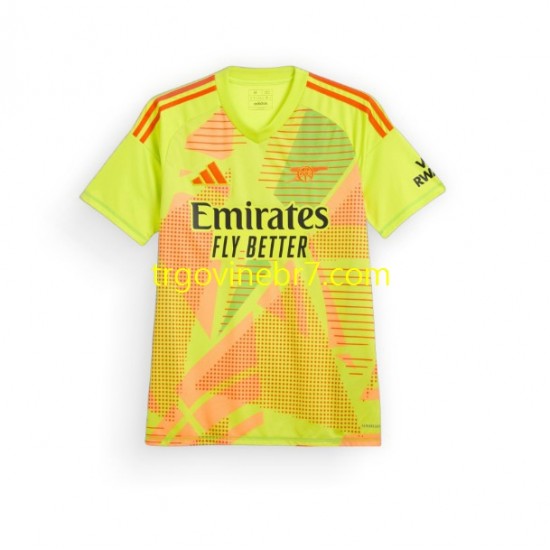 Golmanski Dres - Dres Arsenal Domaći 2024-2025 Kratkih Rukava - Muški