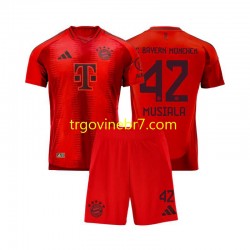 Dres FC Bayern München Jamal Musiala 42 Domaći 2024-2025 Kratkih Rukava - Dječji