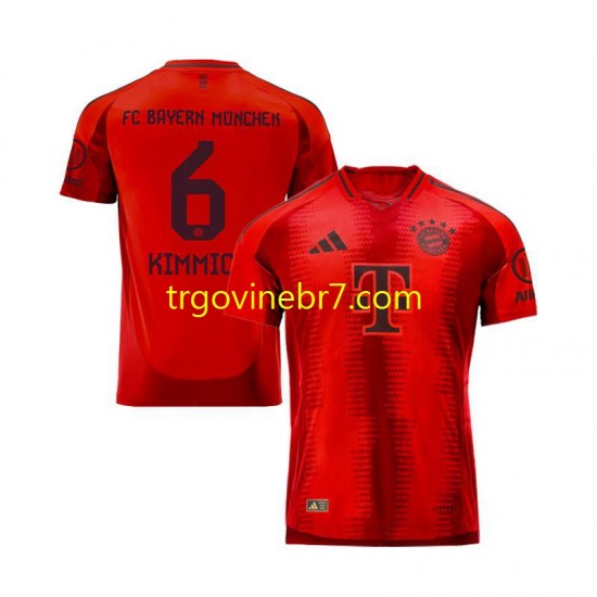 Dres FC Bayern München Joshua Kimmich 10 Domaći 2024-2025 Kratkih Rukava - Muški
