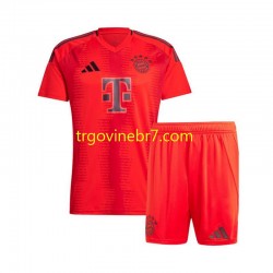Dres FC Bayern München Domaći 2024-2025 Kratkih Rukava - Dječji