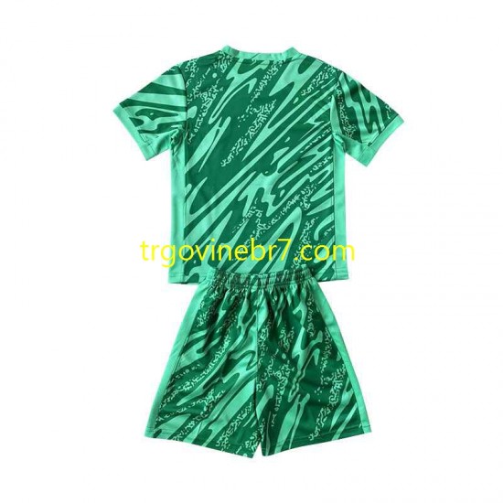 Golmanski Dres - Dres Brazil Treći 2024 Kratkih Rukava - Dječji