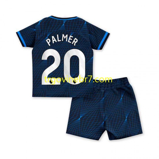 Dres Chelsea Cole Palmer 20 Gostujući 2023-2024 Kratkih Rukava - Dječji