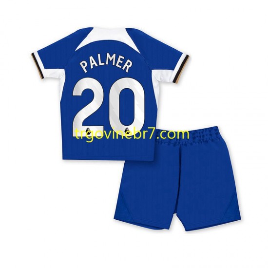 Dres Chelsea Cole Palmer 20 Domaći 2023-2024 Kratkih Rukava - Dječji