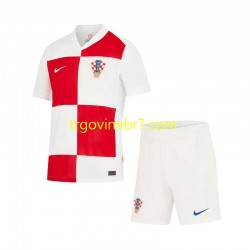 Dres Hrvatska Domaći Euro 2024 Kratkih Rukava - Dječji