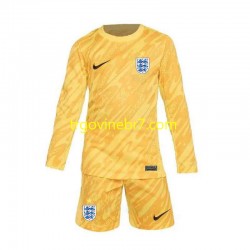 Golmanski Dres - Dres Engleska Gostujući Euro 2024 Dugim Rukavima - Dječji Golmanski Dres - Dres Engleska Gostujući Euro 2024 Dugim Rukavima - Dječji