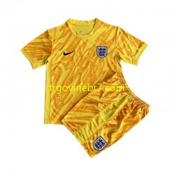 Golmanski Dres - Dres Engleska Gostujući Euro 2024 Kratkih Rukava - Dječji Golmanski Dres - Dres Engleska Gostujući Euro 2024 Kratkih Rukava - Dječji