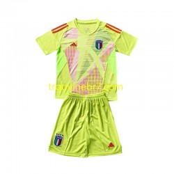 Golmanski Dres - Dres Italija Domaći Euro 2024 Kratkih Rukava - Dječji Golmanski Dres - Dres Italija Domaći Euro 2024 Kratkih Rukava - Dječji