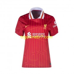 Dres Liverpool Domaći 2024-2025 Kratkih Rukava - Ženska Dres Liverpool Domaći 2024-2025 Kratkih Rukava - Ženska