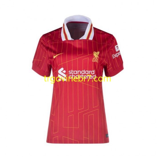Dres Liverpool Domaći 2024-2025 Kratkih Rukava - Ženska