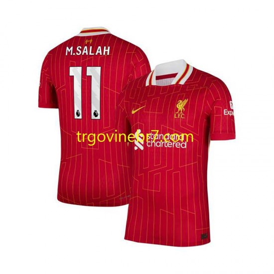 Dres Liverpool Mohamed Salah 11 Domaći 2024-2025 Kratkih Rukava - Muški