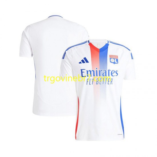 Dres Olympique Lyonnais Domaći 2024-2025 Kratkih Rukava - Muški