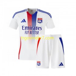 Dres Olympique Lyonnais Domaći 2024-2025 Kratkih Rukava - Dječji Dres Olympique Lyonnais Domaći 2024-2025 Kratkih Rukava - Dječji