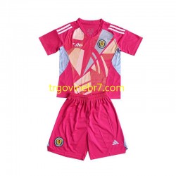Golmanski Dres - Dres Škotska Treći Euro 2024 Kratkih Rukava - Dječji Golmanski Dres - Dres Škotska Treći Euro 2024 Kratkih Rukava - Dječji