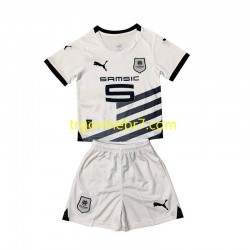 Dres Stade Rennais Gostujući 2023-2024 Kratkih Rukava - Dječji